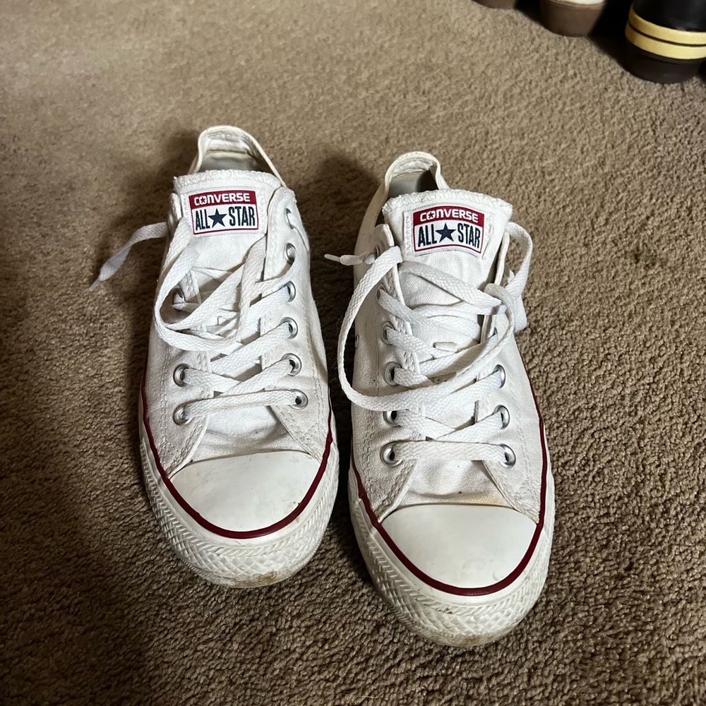 White Converse Sneakers